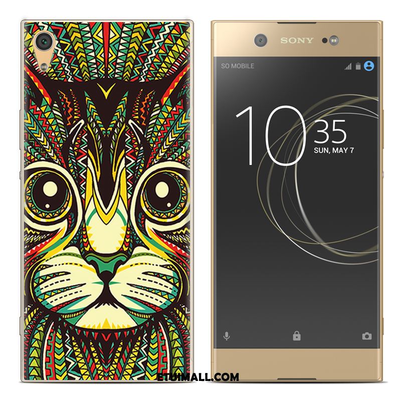 Etui Sony Xperia Xa1 Plus Niebieski Telefon Komórkowy Silikonowe Kolor Kreatywne Obudowa Tanie