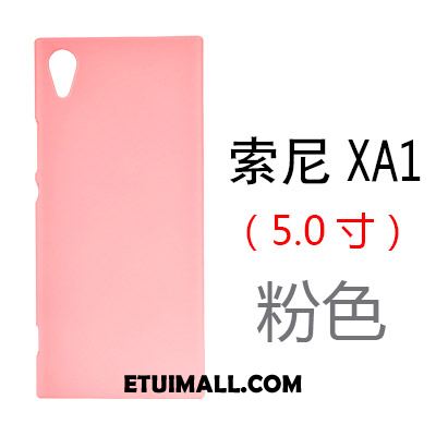 Etui Sony Xperia Xa1 Trudno Telefon Komórkowy Nubuku Różowe Ochraniacz Futerał Sklep