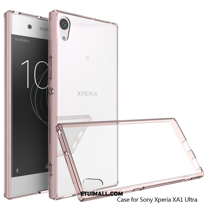 Etui Sony Xperia Xa1 Ultra Anti-fall Telefon Komórkowy Trudno Czarny Miękki Futerał Oferta