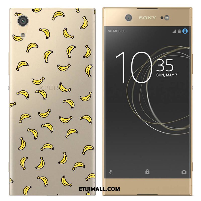 Etui Sony Xperia Xa1 Ultra Czerwony Miękki Cytrynowa Owoce Kreskówka Obudowa Tanie