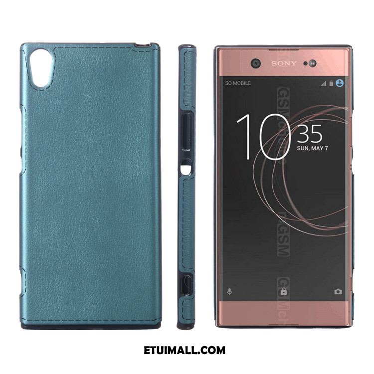 Etui Sony Xperia Xa1 Ultra Ochraniacz Skóra Miękki Telefon Komórkowy Żółty Obudowa Tanie