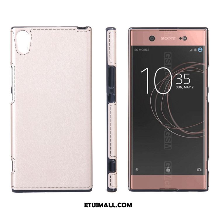 Etui Sony Xperia Xa1 Ultra Ochraniacz Skóra Miękki Telefon Komórkowy Żółty Obudowa Tanie