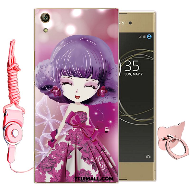 Etui Sony Xperia Xa1 Ultra Silikonowe Telefon Komórkowy Miękki Purpurowy Kreskówka Pokrowce Sprzedam