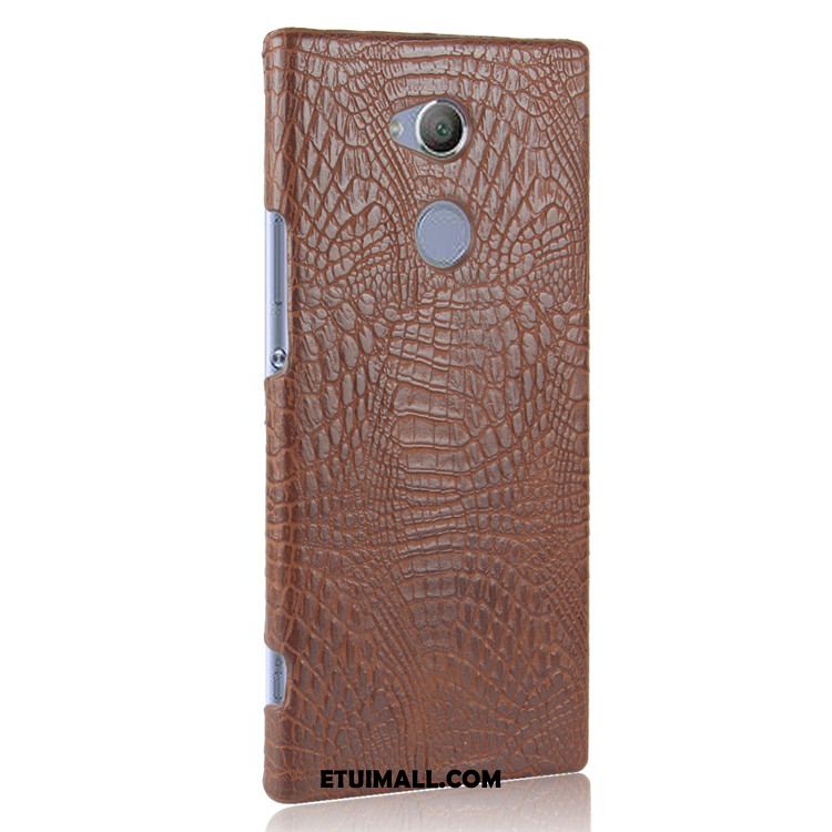 Etui Sony Xperia Xa2 Ultra Trudno Czerwony Skóra Vintage Ochraniacz Obudowa Tanie