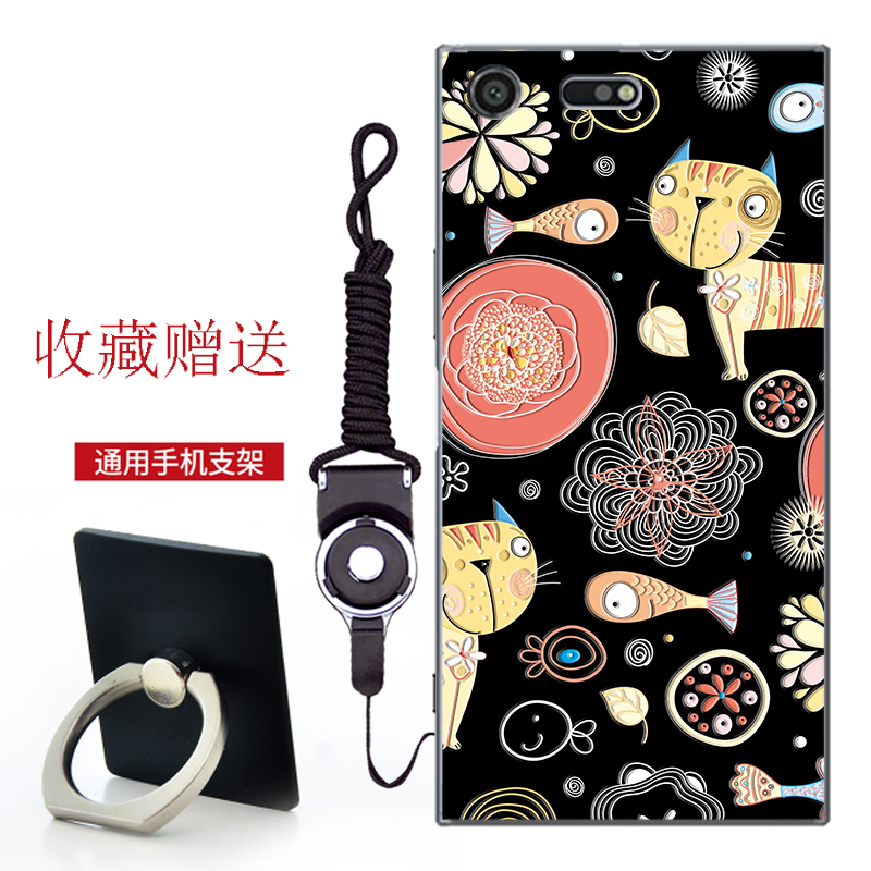 Etui Sony Xperia Xz Premium Ochraniacz All Inclusive Anti-fall Czarny Piękny Obudowa Sklep