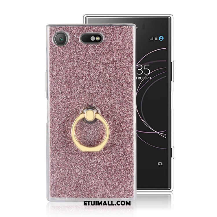 Etui Sony Xperia Xz1 Compact Czarny Silikonowe Anti-fall Miękki Proszek Pokrowce Sprzedam