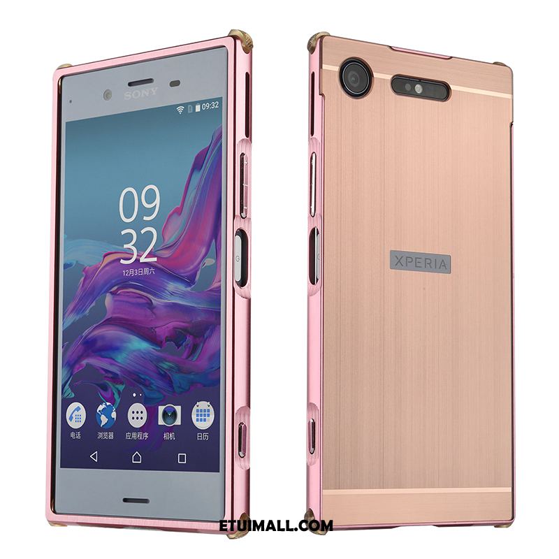 Etui Sony Xperia Xz1 Granica Lustro Telefon Komórkowy Tylna Pokrywa Jedwab Futerał Sklep