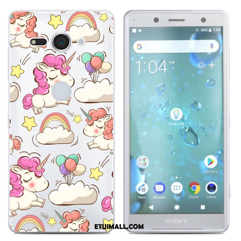 Etui Sony Xperia Xz2 Compact Niebieski Telefon Komórkowy Kreatywne Silikonowe Pokrowce Sprzedam