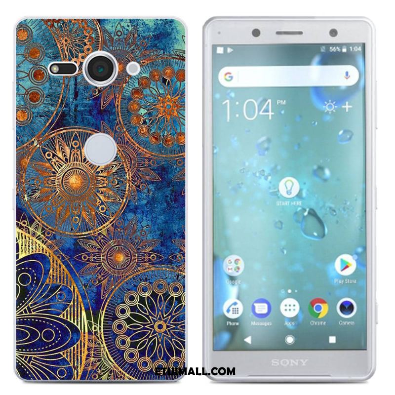 Etui Sony Xperia Xz2 Compact Niebieski Telefon Komórkowy Kreatywne Silikonowe Pokrowce Sprzedam