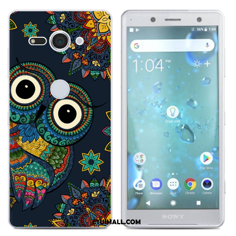 Etui Sony Xperia Xz2 Compact Niebieski Telefon Komórkowy Kreatywne Silikonowe Pokrowce Sprzedam