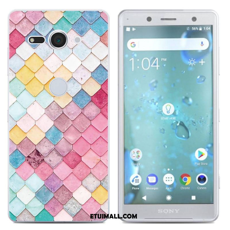 Etui Sony Xperia Xz2 Compact Niebieski Telefon Komórkowy Kreatywne Silikonowe Pokrowce Sprzedam