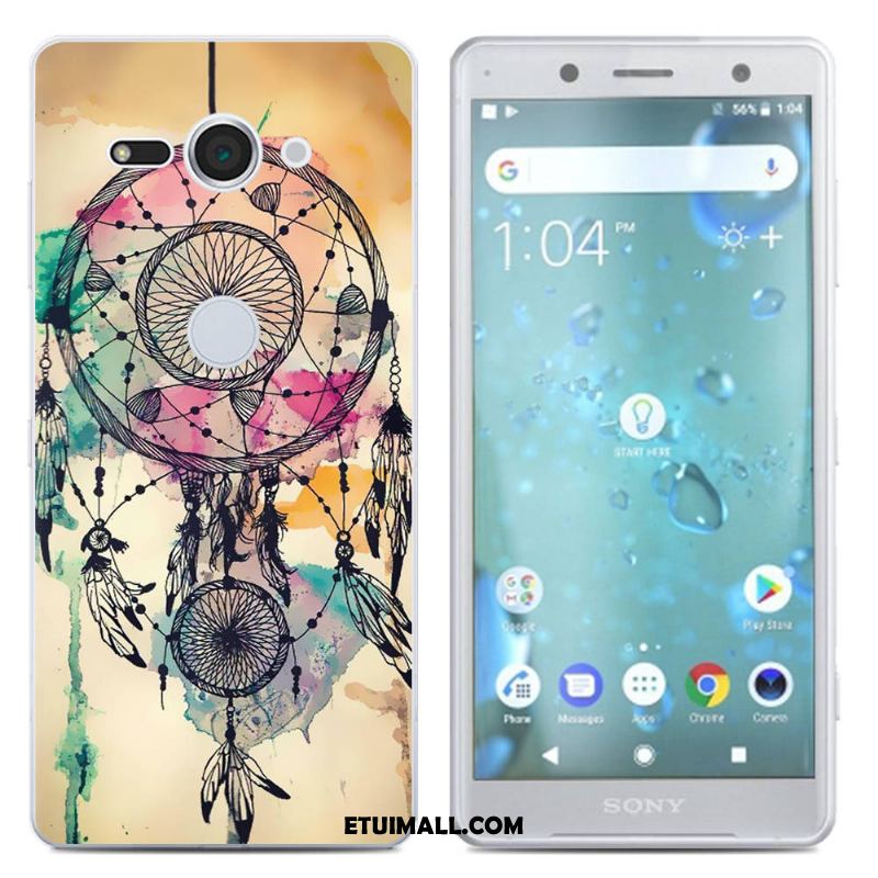 Etui Sony Xperia Xz2 Compact Niebieski Telefon Komórkowy Kreatywne Silikonowe Pokrowce Sprzedam