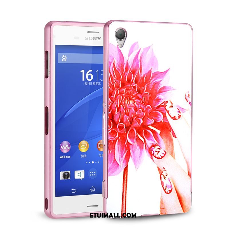 Etui Sony Xperia Z3+ Ochraniacz Tylna Pokrywa Telefon Komórkowy Granica Metal Pokrowce Oferta