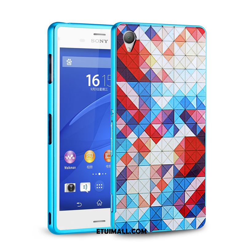 Etui Sony Xperia Z3+ Ochraniacz Tylna Pokrywa Telefon Komórkowy Granica Metal Pokrowce Oferta