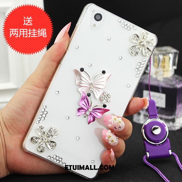 Etui Sony Xperia Z3+ Telefon Komórkowy Anti-fall Niebieski Rhinestone Ochraniacz Obudowa Oferta