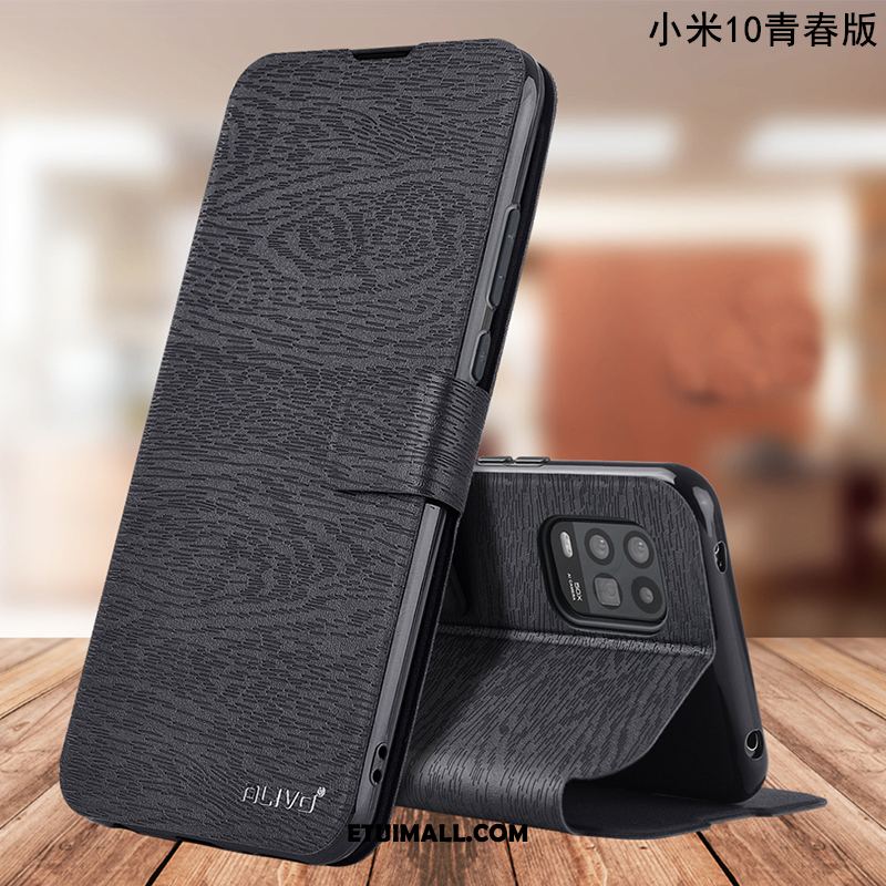 Etui Xiaomi Mi 10 Lite Skórzany Futerał Mały Telefon Komórkowy Miękki Młodzież Pokrowce Dyskont