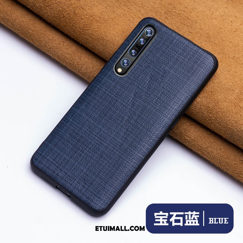 Etui Xiaomi Mi 10 Pro Luksusowy Proste Cienkie Niebieski Wysoki Koniec Futerał Oferta