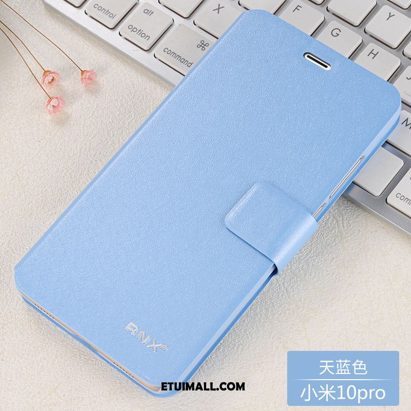 Etui Xiaomi Mi 10 Pro Mały Biały All Inclusive Ochraniacz Skórzany Futerał Futerał Tanie