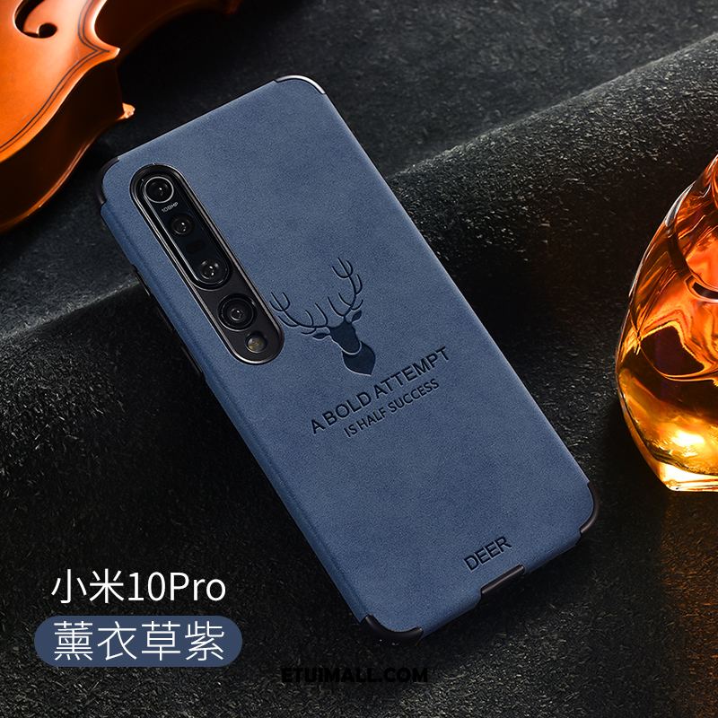 Etui Xiaomi Mi 10 Pro Skóra All Inclusive Tendencja Anti-fall Mały Obudowa Sprzedam