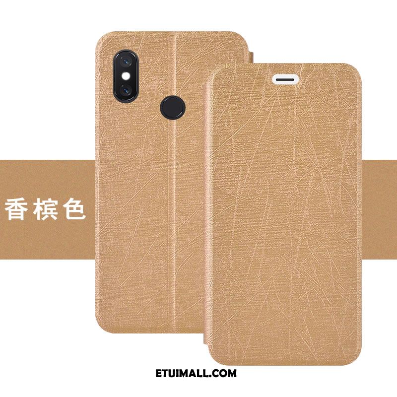 Etui Xiaomi Mi 8 All Inclusive Ochraniacz Miękki Skórzany Futerał Złoto Futerał Sprzedam