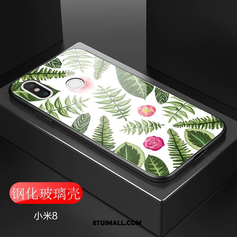 Etui Xiaomi Mi 8 Anti-fall Wiatr Chiński Styl Szkło Hartowane Gwiazda Obudowa Tanie