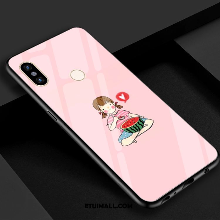 Etui Xiaomi Mi 8 Chłodny Telefon Komórkowy Świeży Szkło Hartowane Mały Futerał Sklep