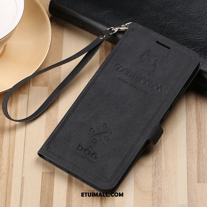 Etui Xiaomi Mi 8 Ciemno Niebieski Ochraniacz Anti-fall Modna Marka Vintage Futerał Tanie