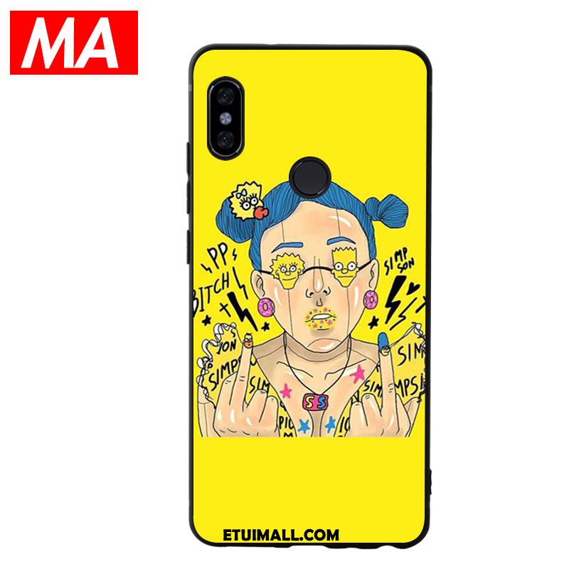 Etui Xiaomi Mi 8 Kreatywne Moda Żółty Miękki Mały Futerał Sklep