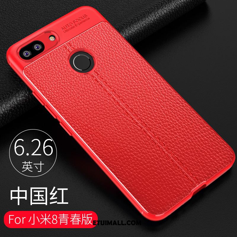 Etui Xiaomi Mi 8 Lite Anti-fall Telefon Komórkowy Nowy Młodzież Szary Futerał Sklep