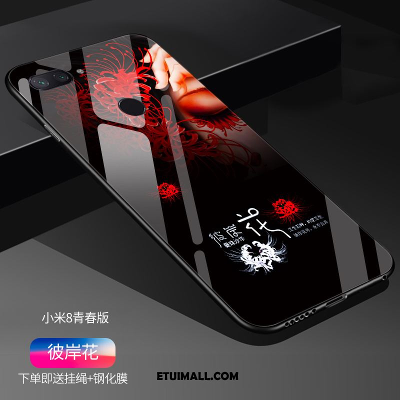 Etui Xiaomi Mi 8 Lite Kreatywne Anti-fall Ochraniacz Tendencja Szkło Futerał Online