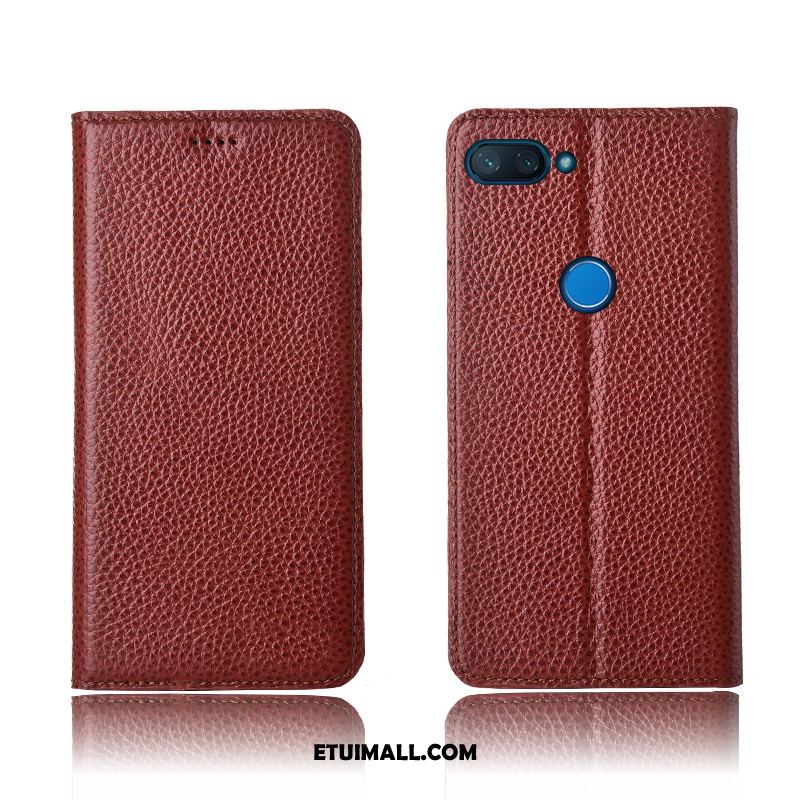 Etui Xiaomi Mi 8 Lite Młodzież Telefon Komórkowy Nowy Prawdziwa Skóra Ochraniacz Futerał Sprzedam