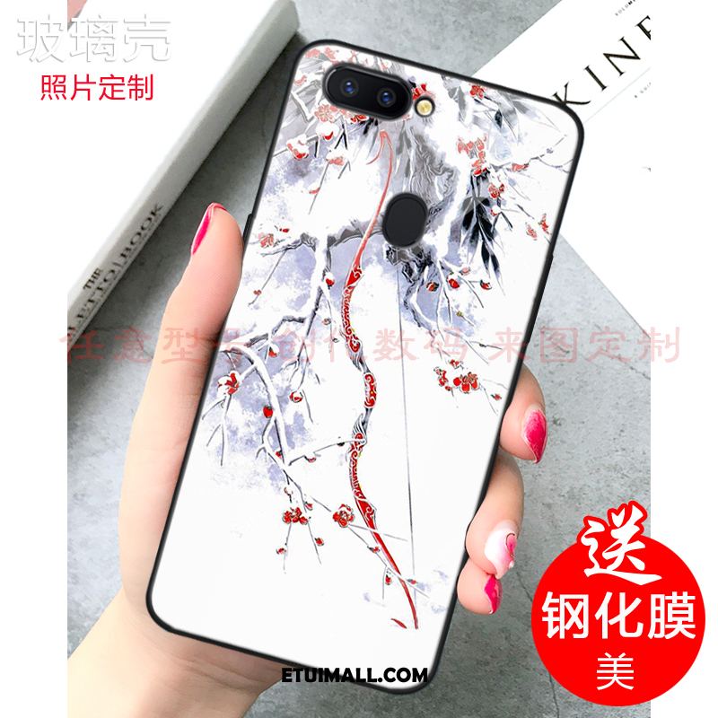 Etui Xiaomi Mi 8 Lite Szkło Niebieski Miękki Osobowość Młodzież Pokrowce Dyskont