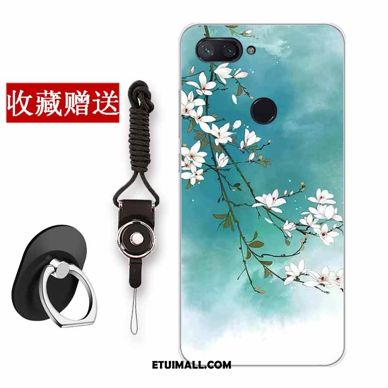 Etui Xiaomi Mi 8 Lite Sztuka Młodzież Czerwony Silikonowe Świeży Pokrowce Tanie