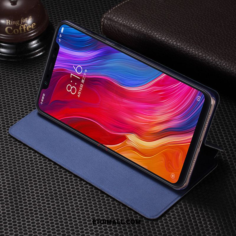 Etui Xiaomi Mi 8 Mały All Inclusive Anti-fall Spoczynek Skórzany Futerał Futerał Tanie