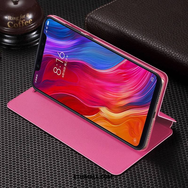 Etui Xiaomi Mi 8 Mały All Inclusive Anti-fall Spoczynek Skórzany Futerał Futerał Tanie