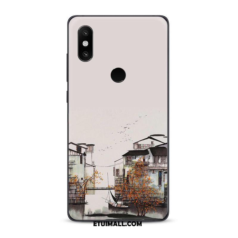 Etui Xiaomi Mi 8 Miękki Sztuka Atrament Tendencja Chiński Styl Obudowa Sprzedam
