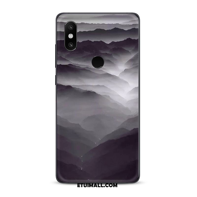 Etui Xiaomi Mi 8 Miękki Sztuka Atrament Tendencja Chiński Styl Obudowa Sprzedam