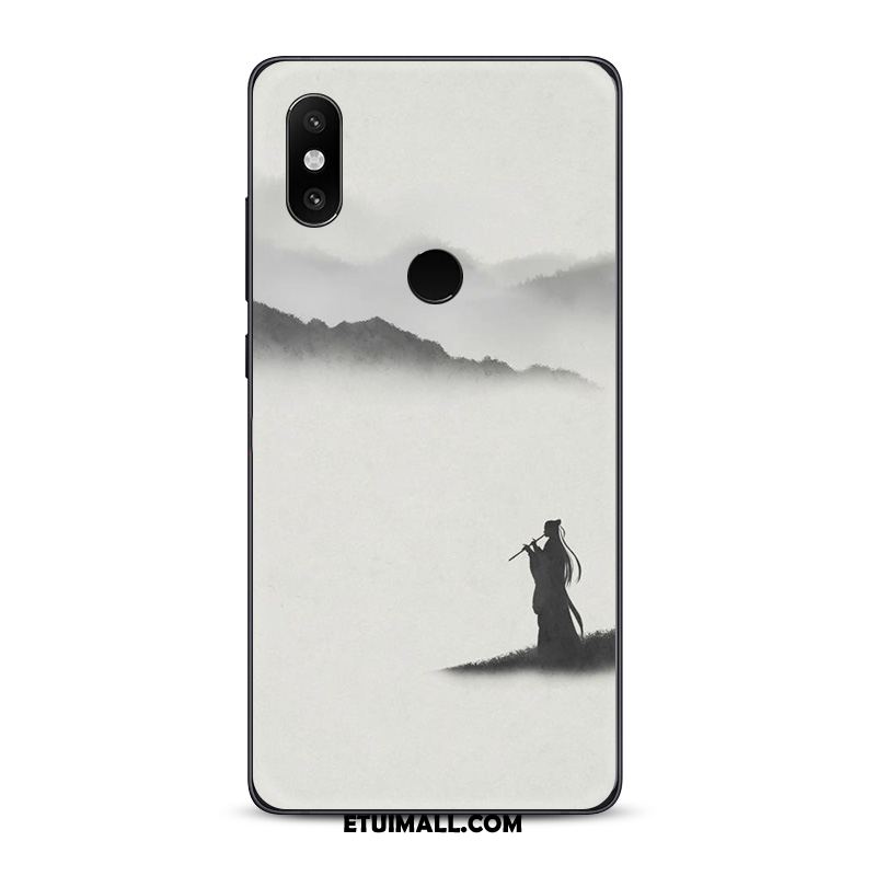 Etui Xiaomi Mi 8 Miękki Sztuka Atrament Tendencja Chiński Styl Obudowa Sprzedam