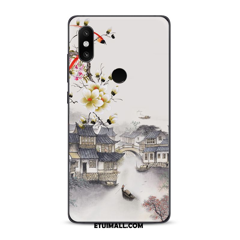 Etui Xiaomi Mi 8 Miękki Sztuka Atrament Tendencja Chiński Styl Obudowa Sprzedam