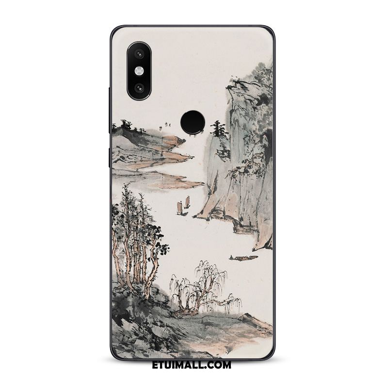 Etui Xiaomi Mi 8 Miękki Sztuka Atrament Tendencja Chiński Styl Obudowa Sprzedam