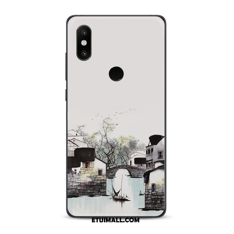 Etui Xiaomi Mi 8 Miękki Sztuka Atrament Tendencja Chiński Styl Obudowa Sprzedam