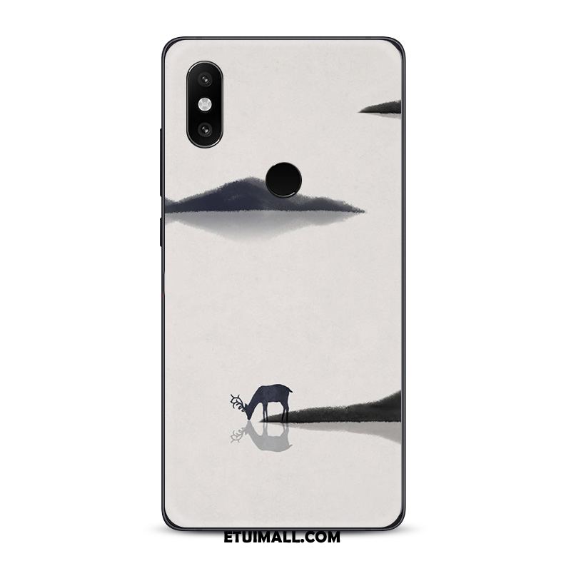 Etui Xiaomi Mi 8 Miękki Sztuka Atrament Tendencja Chiński Styl Obudowa Sprzedam