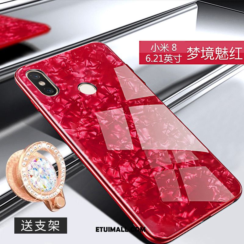 Etui Xiaomi Mi 8 Piękny Ochraniacz Szkło Cienkie Czarny Futerał Oferta