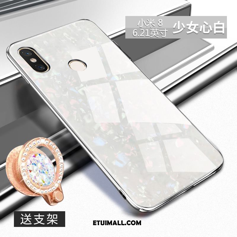 Etui Xiaomi Mi 8 Piękny Ochraniacz Szkło Cienkie Czarny Futerał Oferta