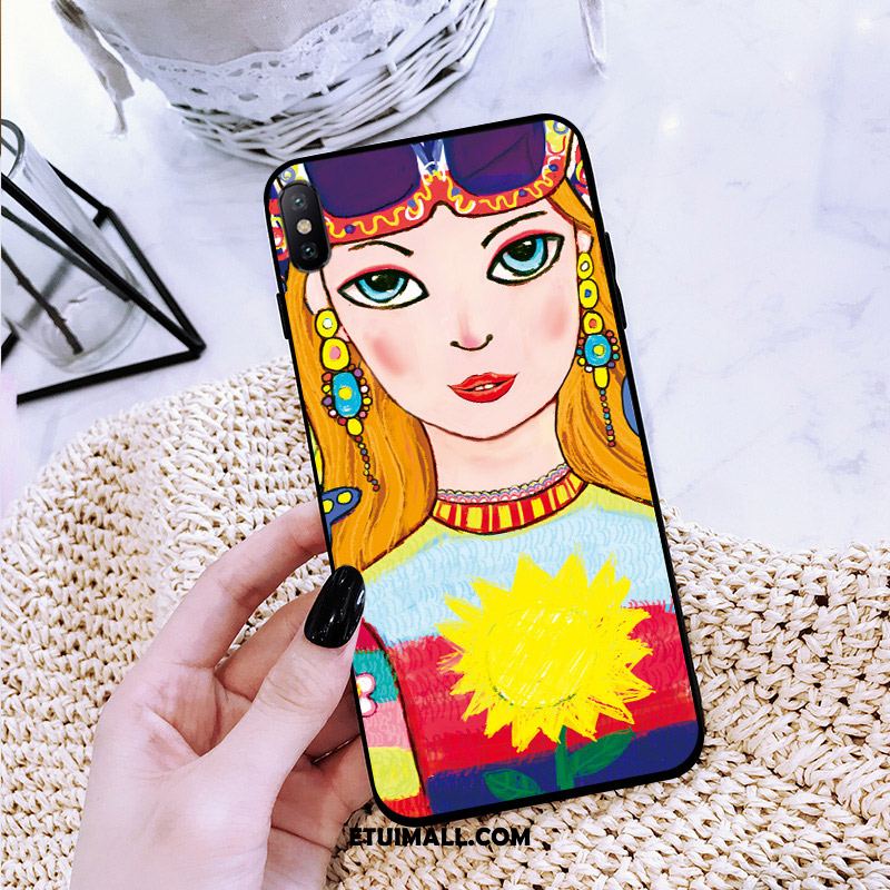 Etui Xiaomi Mi 8 Pro All Inclusive Wzór Młodzież Silikonowe Anti-fall Obudowa Na Sprzedaż