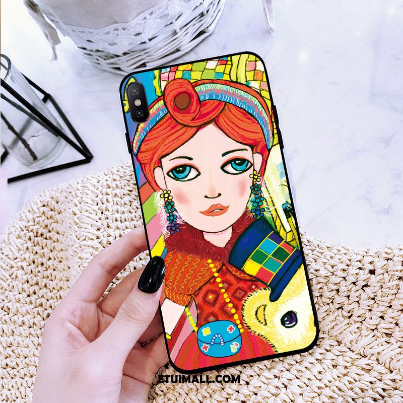 Etui Xiaomi Mi 8 Pro All Inclusive Wzór Młodzież Silikonowe Anti-fall Obudowa Na Sprzedaż