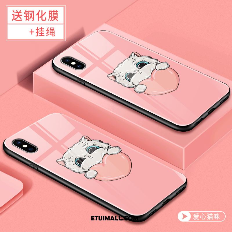 Etui Xiaomi Mi 8 Pro Anti-fall Czerwony Netto Kreatywne Telefon Komórkowy Osobowość Futerał Tanie