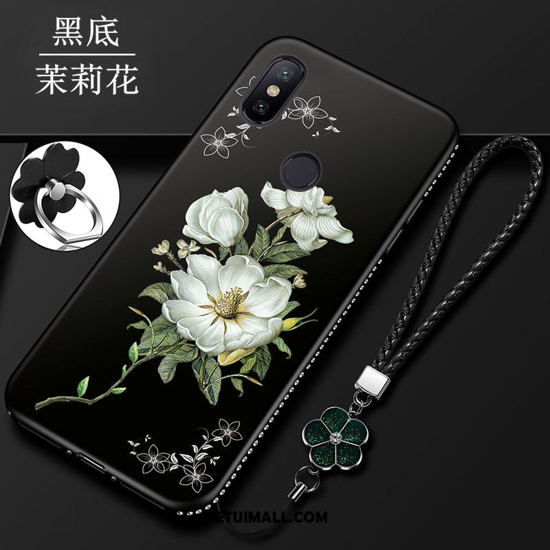 Etui Xiaomi Mi 8 Pro Anti-fall Silikonowe Czerwony Ochraniacz Telefon Komórkowy Futerał Online