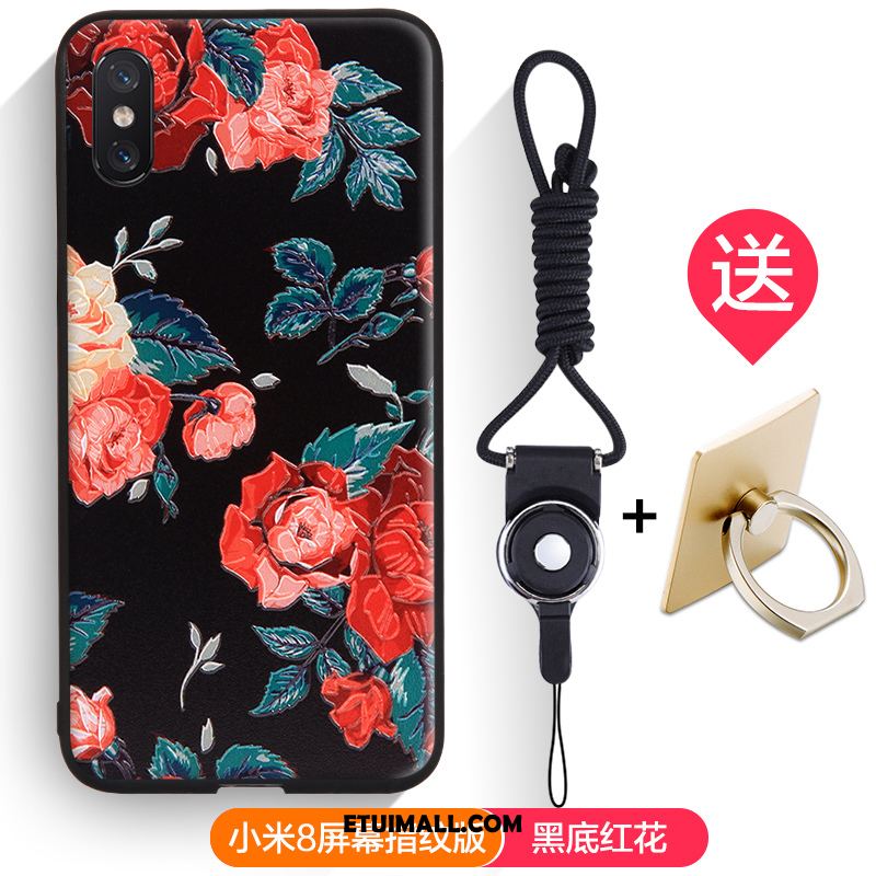 Etui Xiaomi Mi 8 Pro Mały All Inclusive Telefon Komórkowy Silikonowe Wzór Obudowa Sprzedam