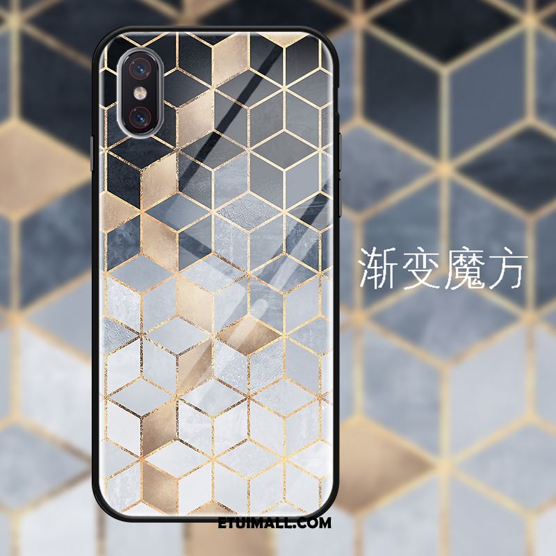 Etui Xiaomi Mi 8 Pro Mały Gradient Wzór Osobowość Proste Futerał Tanie